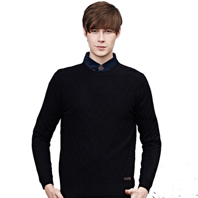 

DANCING WOLVES Long Sleeve Men's Sweater 679502922 Navy 180 / 96A