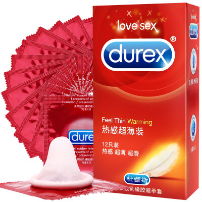 

Durex Ультратонкие призервативы с согревающим эффектом (12 шт)