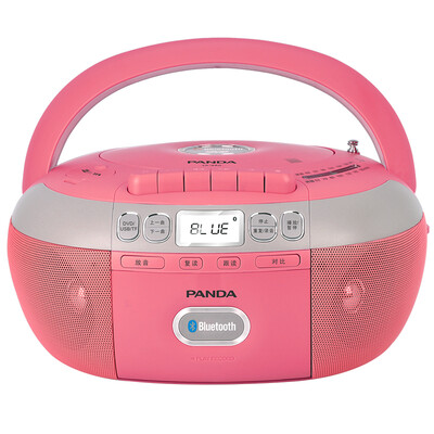 

Panda PANDA CD-880 Bluetooth CD player DVD disc Tape card U disk repeater Radio Recorder CD player Podie machine red