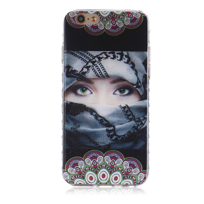 

Arabian girl Pattern Soft Thin TPU Rubber Silicone Gel Case Cover for IPHONE 6/6S