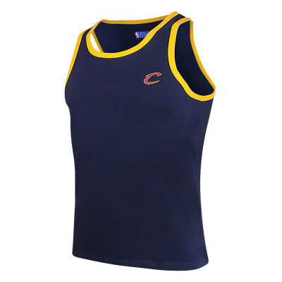 

Supermarket] Jingdong NBA vest men's fashion tide male basketball vest Slim Cavaliers soft stretch cotton sleeveless shirt navy blue  code