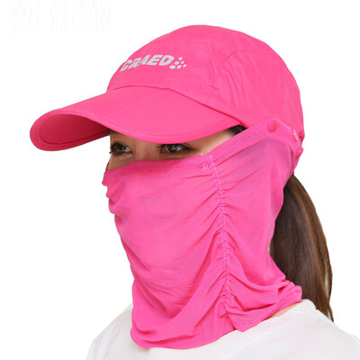 

[Jingdong supermarket] Ai Ke baby (IKEWA) ZYM0016lan summer sun hat female nursing outdoor hat sun hat hiking hat mask cap jungle hat speed dry hat blue