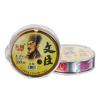 

Fishing king fishing gear with a 2-generation Tencel fishing line line line 30 meters 1.2 # sub-line
