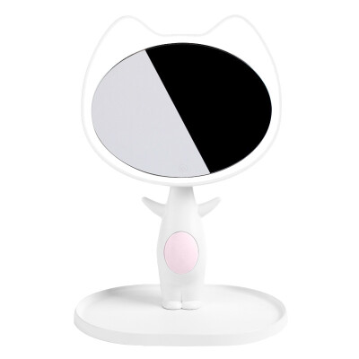 

LIANGMEIHUI cosmetic mirror and LED desk lamp