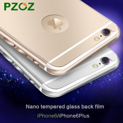 

PZOZ For iphone 6 s plus colour glass film back film 0.26mm Nano tempered film ipone 6 s 4.7&5.5