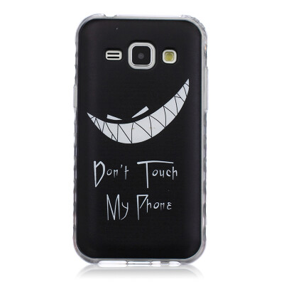 

Bad laugh Pattern Soft Thin TPU Rubber Silicone Gel Case Cover for SAMSUNG Galaxy J1