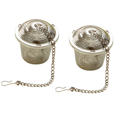 

Jingdong Supermarket Ou Runzhe tea filter 304 stainless steel 30ml tea ball 2 installed