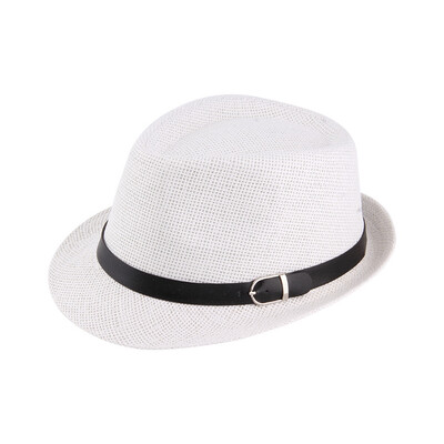 

Стильный Hat Summer Straw Hat Cap Fedora Трилби тропический шлем Панама Hat Cap Hat Jazz