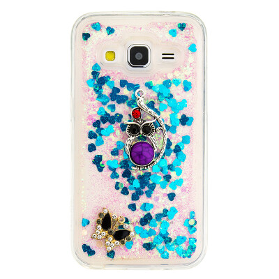 

Dynamic Quicksand Glitter Liquid Soft TPU Case Cover For SAMSUNG G360