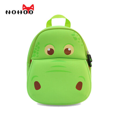 

NOHOO Hippo Kids Baby Cartoon Waterproof School Bags 3D Animals Backpack For Girls Boys School Bags For Teenager