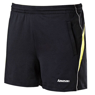 

Kawasaki KAWASAKI badminton clothing men&women neutral new leisure sports short pants sports pants breathable perspiration black YMB-181 4XL