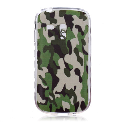 

Camouflage Pattern Soft Thin TPU Rubber Silicone Gel Case Cover for SAMSUNG GALAXY S3 Mini I8190