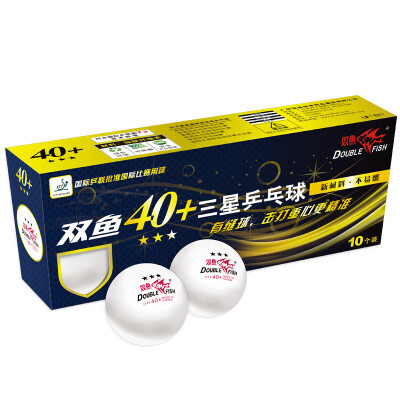 

Pisces Samsung Table Tennis 40 new material white international competition with the ball 3 loaded