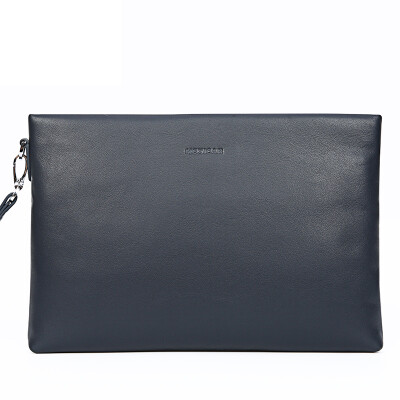 

Scarecrow MEXICAN Men's Handbags Men Business Men's Handbags Soft Leather Large-capacity Hand-held Package Leisure Envelope Bag Men's Cattle Leather Tide MHF40240M-01 Blue