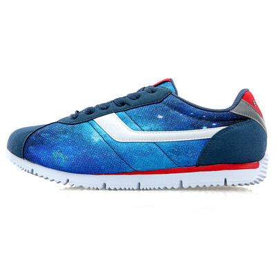 

Erke (ERKE) men's shoes breathable mesh fashion casual shoes 11115102468 Mars red / lime green 42