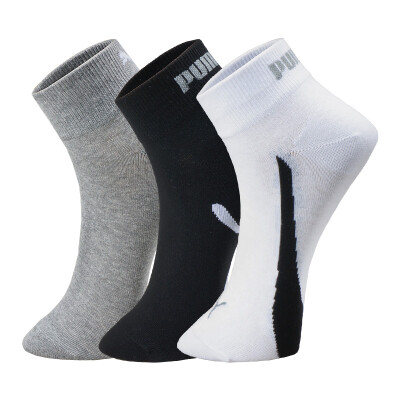 

Jingdong supermarket] PUMA / Puma socks men's leisure sports socks 3 double-loaded 201204001 black 1 gray 1 white 1