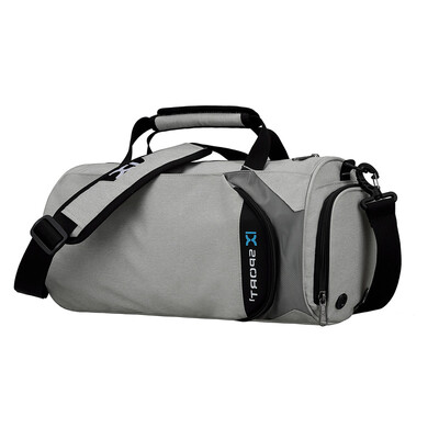 

IX 8036 Gym Bag Business Short Trip Package Single Shoulder Casual Bag 20L Gray