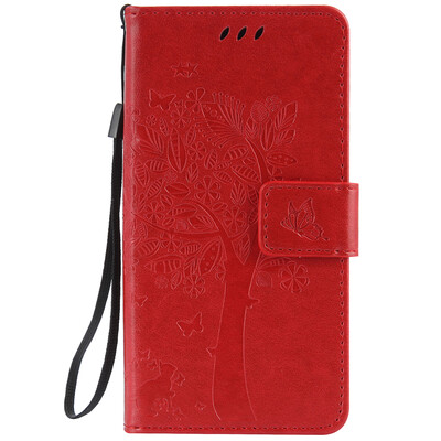 

Red Tree Design PU Leather Flip Cover Wallet Card Holder Case for Zenfone Go ZB452KG