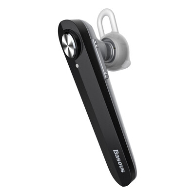 

Времена мышления (Baseus) A01 Bluetooth гарнитура наушники стиль уха уха движение яблока черного серебро-