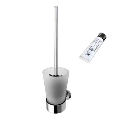 

Enzorodi ERDT043CP nail-free toilet brush holder toilet brush set