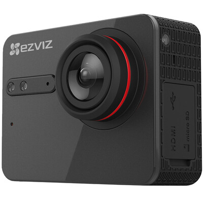 

Флюорит (EZVIZ) S5Plus роскошный костюм (космос серый) спортивная камера интеллектуальная спортивная камера 4K камера высокой четкости воздушная дайвинг камера против вибрации Камера дистанционного управления Bluetooth