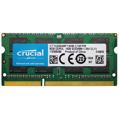 

Чрезвычайно низкое напряжение памяти DDR3 1600 8G