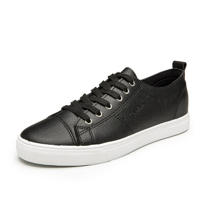 

Senma Senma casual shoes BD767158 sports casual shoes student board shoes Korean version of the trend of low-rise shoes black 39 yards