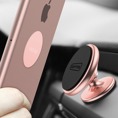 

TURRAS TORRAS Car Mobile Phone Bracket Car Center Console Magnetic Adhesive Tie Applicable 4-8 inch Mobile Flat Panel Navigation Universal Rose Gold