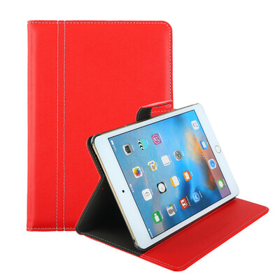 

Wei Ji IPad мини-мягкая крышка флип плоская защитная оболочка защиты от падения оболочки Apple Tablet PC чехол мягкий кожаный чехол 7,9 дюйма красный