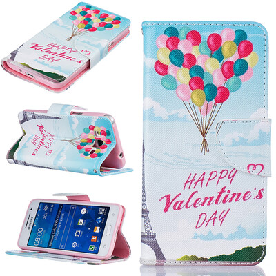 

Balloon Design PU Leather Flip Cover Wallet Card Holder Case for SAMSUNG GALAXY Grand Prime G530