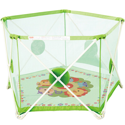 

Фишер (Fisher-Price) игрушки детские манежи ползающих мат забор (включая подъем площадку геймпад внутреннего и наружного двойного назначения) F0314