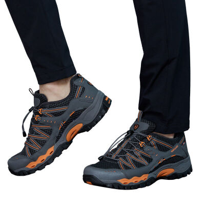 

NÖRINLAND NORTHLAND Men's outdoor leisure breathable comfortable wear low to help walking shoes FW065210 Shadow black / orange 42