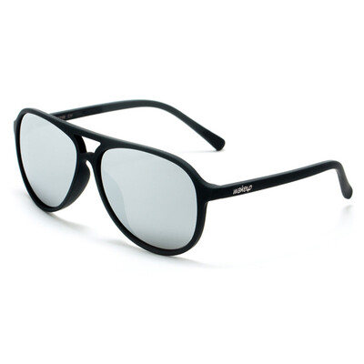 

Wood 90 W51100C11 color film polarized sunglasses men and women tide models sunglasses silver white