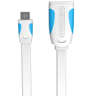 

VISA VAS-A07-B025 OTG data line Andrews mobile phone computer flat board U disk cable millet Samsung mouse adapter cable black 0.25 meters