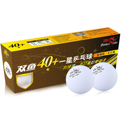 

Pisces One Star Table Tennis 40 New Materials White Professional Competition Training with 10 balls
