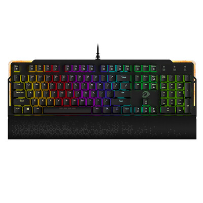 

Dale-u EK815 104-клавишный RGB полноцветный с подсветкой полный ключ no rush flow игра клавиатура клавиатура черный чай