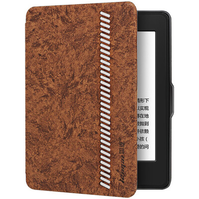 

Leopard (LEIMAI) fit Kindle 558 version of the protective cover / shell new Kindle electronic paper book soft shell sleep protective sleeve style series of brown