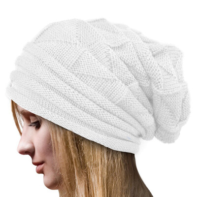

MyMei Women's Winter Beanie Knit Crochet Ski Hat Oversized Cap Hat Warm