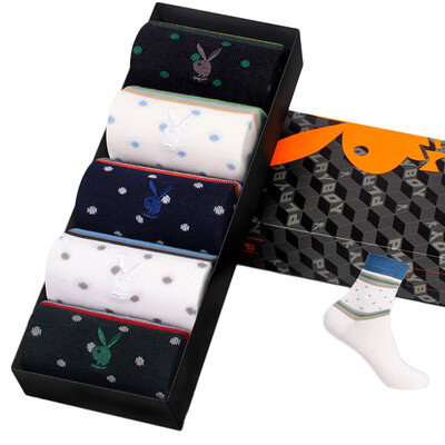 

Jingdong supermarket Playboy PLAYBOY 2683 socks men socks cotton in the cylinder sports business leisure breathable stripes men&39s cotton socks 5 pairs of gift boxes bleach group multi-color uniform