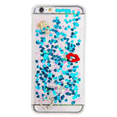 

Dynamic Quicksand Glitter Liquid Soft TPU Case Cover For IPHONE 7PLUS