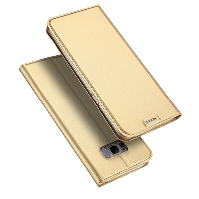 

Luxury Wallet Case for Samsung Galaxy S8 High Quality PU Leather Flip Cover Kickstand Anti-shock Full Protection for Samsung S8