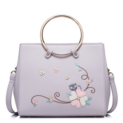 

Европа, когда удовлетворены JUST STAR сумка женская мода сумка случайный плечо сумка женский весело кольцо раунд пакет прилив JS293 лотоса корень фиолетовый