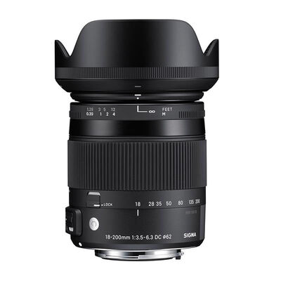 

SIGMA 18-200mm F35-63 DC MACRO OS HSM Contemporary Half-frame standard zoom lens Nikon bayonet lens