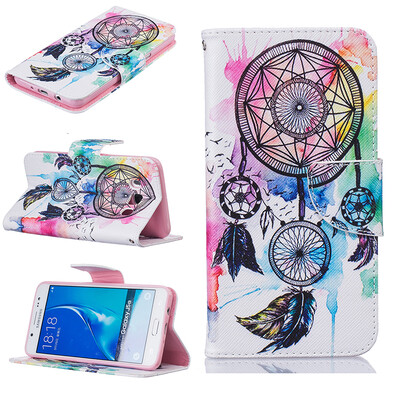 

Dreamcatcher Design PU Leather Flip Cover Wallet Card Holder Case for SAMSUNG Galaxy J5 2016J510