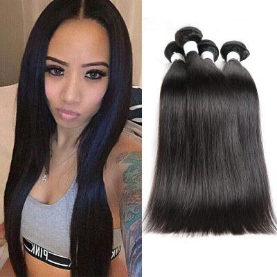 

Indian Straight Virgin Hair 4 Bundles 100 Unprocessed Human Hair Mink Straight Hair Bundles