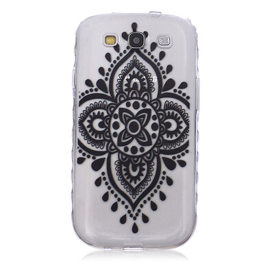 

Black Chinese knot Pattern Soft Thin TPU Rubber Silicone Gel Case Cover for SAMSUNG GALAXY S3 I9300