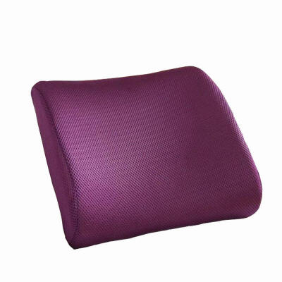 

Yinglite Purple Mesh Type memory foam back cushion 32x 32 x 10cm throw pillow seat pad Lumbar Supports Sofa Pillow