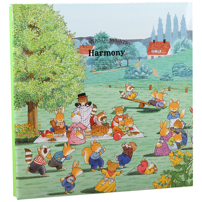 

Nakabayashi happy bear a Japanese import NCL cartoon album / DIY plastic film paste album / album LMH-1504