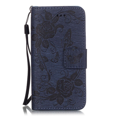 

Dark Blue Style PU Leather Flip Cover Wallet Card Holder Case for IPHONE 6PLUS