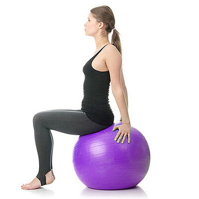 

Dewey grams thick yoga ball explosion fitness ball yoga ball pregnant women weight loss ball thin body purple 55CM
